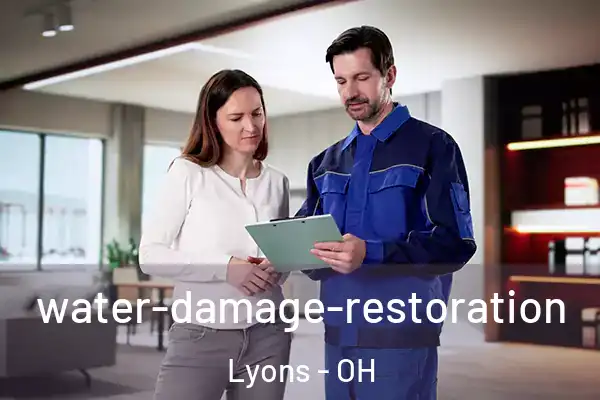 water-damage-restoration Lyons - OH